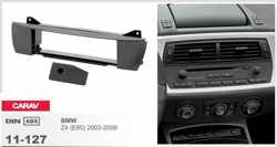 1-DIN BMW Z4 (E85) 2003-2009 afdeklijst / installatiekit Audiovolt 11-127