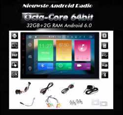 autoradio android inclusief 2-DIN ALFA ROMEO 147 (937) 2000-2010  GT (937) 2004-2010 frame Audiovolt 11-188