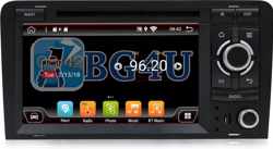 Navigatie radio Audi A3 / S3, Android OS, 7 inch scherm,  GPS, Wifi, Mirror link, DAB+, Bl