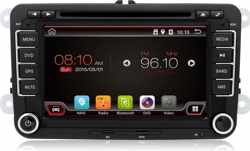 Android 6.0 DVD navigatie radio 7” VW Volkswagen Golf Touran Polo Passat, GPS, Wifi, Mirror link, OBD2, Bluetooth, 3G/4G