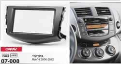 2-DIN radio Kit for TOYOTA RAV 4<br />2006-2012 inbouwpaneel