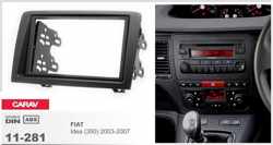 2-DIN FIAT Idea (350) 2003-2007 frame Audiovolt 11-281