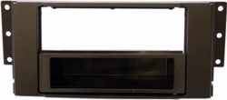 2-DIN frame met bakje Landrover Freelander II 07 > zwart