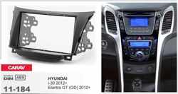 2-DIN HYUNDAI i-30 2012+; Elantra GT (GD) 2012+ afdeklijst / installatiekit Audiovolt 11-184