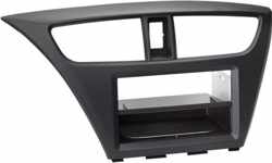 2-DIN paneel Inbay® Honda Civic 2/2012 > zwart