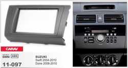2-DIN SUZUKI Swift 2004-2010; Dzire 2008-2010 inbouwpaneel Audiovolt 11-097