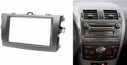 2-DIN TOYOTA Corolla 2007-2013 (Dark Grey) frame Audiovolt 08-003