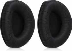 kwmobile 2x oorkussens voor Sennheiser RS160 / RS170 / RS180 koptelefoons - imitatieleer - voor over-ear-koptelefoon - zwart