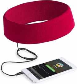 koptelefoon - fleece stof - aux - tapeband - slapen - over ear - verschillende kleuren