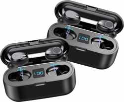 UPGRADED Earbuds - Draadloze HONOR™ Oordopjes - Bluetooth Oordopjes - Inclusief Oplaadcase - Draadloze Oortjes - Earpods - Nieuw Model 2021+ GRATIS extra paar!