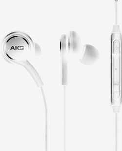 AKG oortjes S10+ samsung - Earphones – Tuned by AKG – in-ear oordopjes – bedrade – noise cancelling- knoopvrij - android iphone - samsung s8/s9/s10/s20 - wit