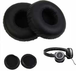 Luxe Lederen Oorkussen Set Voor AKG K420 K430 K450 K451 K452 Q460 K24i K480 Y45 - Vervangende Koptelefoon Earpads - Oor Kussens - Ear Pads - Oorkussens Met Noise Cancelling Memory Foam Binnenlaag - Zwart
