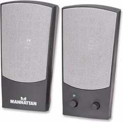 Aktivbox Manhattan 2150 USB 2 Speaker zwart