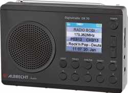 Albrecht DR70 DAB+ en FM radio