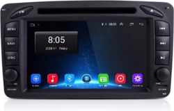GRATIS CAMERA!! Mercedes Benz Android 10 2+32GB C klasse w203 CLC klasse w203 CLK klasse w209 G klasse navigatie bluetooth USB dvd speler wifi