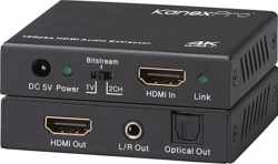 KanexPro HDMI 2.0 Audio De-Embedder 4K/60Hz