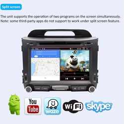 GRATIS CAMERA! Kia Sportage 2010-2015 2+32GB Android 10 navigatie DVD speler Bluetooth USB WiFi