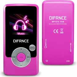 Difrnce MP1570 4GB Pink - MP4 speler