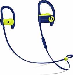 Apple Powerbeats3 Headset oorhaak, In-ear Blauw, Limoen