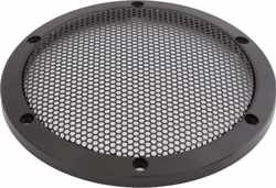 AUDIO SYSTEM Luidspreker Gril - CNC milled black anodized aluminium speaker grill