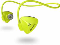 Avanca D1 In-Ear Bluetooth Sport Koptelefoon - Draadloze Oordopjes - Waterproof - Geel