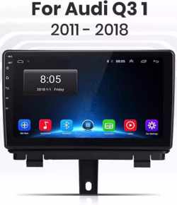 Audi Q3 2011-2018 Android 10 Navigatie en Multimediasysteem autoradio RDS Bluetooth USB WiFi 4G 2+32GB