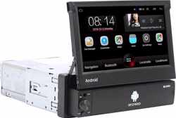 TechU™ Autoradio T87 Touchscreen – 1 Din met Afstandsbediening – 7 inch Kleuren Display – Bluetooth & WiFi – AUX – USB – SD – FM radio – Navigatie – Handsfree bellen