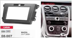 2-DIN MAZDA CX-7 2006-2012 afdeklijst / installatiekit Audiovolt 08-007