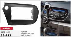 2-DIN HONDA Insight 2009-2014 (Left Wheel) afdeklijst / installatiekit Audiovolt 11-222
