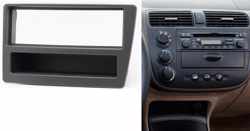 1-DIN HONDA Civic 2001-2006 w/pocket (Left Wheel) frame Audiovolt 11-386
