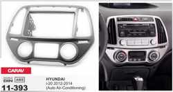 2-DIN HYUNDAI i-20 2012-2014 (Auto Air-Conditioning) inbouwpaneel Audiovolt 11-393
