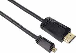 HAMA HDMI-kabel A-D 1.5m