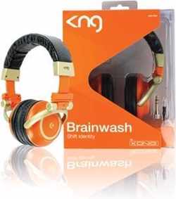KNG Brainwash Hoofdtelefoons Hoofdband Oranje