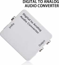 LOUZIR Universele Converter Audio -  Digitaal Naar Analoog- RCA kabel USB 2.0 - Voor pc laptop tablet