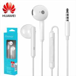Originele Huawei AM115 3.5 mm handsfree hoofdtelefoon met afstandsbediening en microfoon - headset Wit