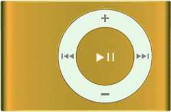 MP3 Speler Mp3 Player Goud/Geel Tot Opslag 32 GB Handige Clip Ook Geschikt Voor Buitensporten