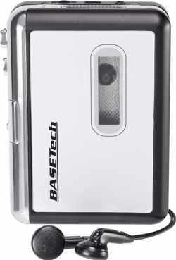Basetech BT-USB-TAPE-100 Cassettedigitaliseerder Incl. hoofdtelefoon