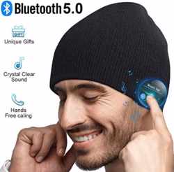 Bluetooth Muts | Unisex | Wintermuts met Koptelefoon | Bluetooth 5.0 | Bluetooth-muts | Wasbaar | Hardlopen | Ideaal Geschenk
