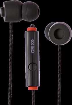 Grixx Optimum In-Ear oordopjes - 10mm Driver - Microfoon - Zwart