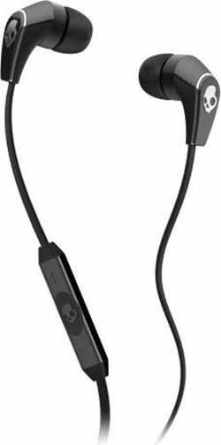 Skullcandy 50/50 – In-ear oordopjes met Mic voor iPod/iPhone/iPad - Zwart/Zilver
