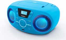 Bigben CD61 - Draagbare Radio & CD-Speler met USB - Blauw