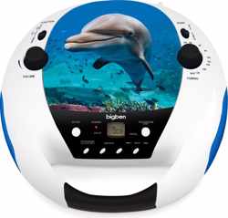 Bigben Draagbare MP3/USB/CD-Speler - Dolfijn