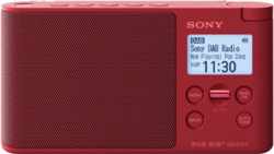 Sony Xdr-s41 DAB Draagbare radio 0.65W rood