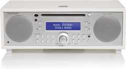 Tivoli Audio Music System+ - Alles-in-een Hifi-systeem met Bluetooth - Hoogglans Wit/Zilver