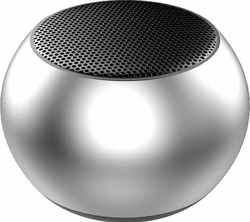 Draadloze Bluetooth Speaker - Aigi Crunci - Zilver