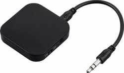 HAMA Bluetooth®-Audio-Sender/Empfänger, 2in1-Adapter, Schwar