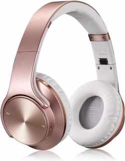Sodo On-Ear Bluetooth Koptelefoon Draadloos - Headset en Speaker in 1 - Rose Gold