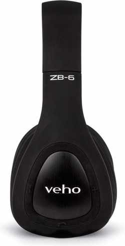 Veho ZB-6 On-Ear hoofdtelefoon - zwart - Bluetooth - Draadloze hoofdtelefoon - Noise Isolating