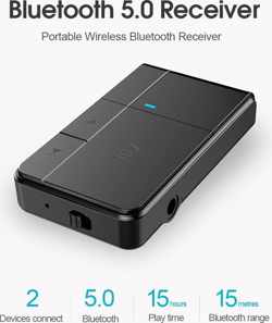 Bluetooth Receiver Ontvanger | Carkit Dongle 3.5MM Aux | Audio Receiver | Draadloos Muziek Luisteren Via Aux | Bluetooth 5.0