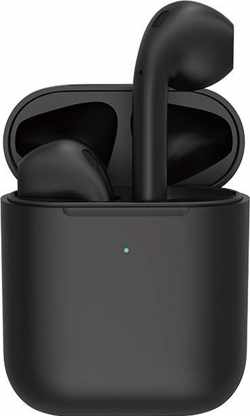 i27 tws black - draadloos oordopjes - wireless charging - bluetooth - multi-touch
